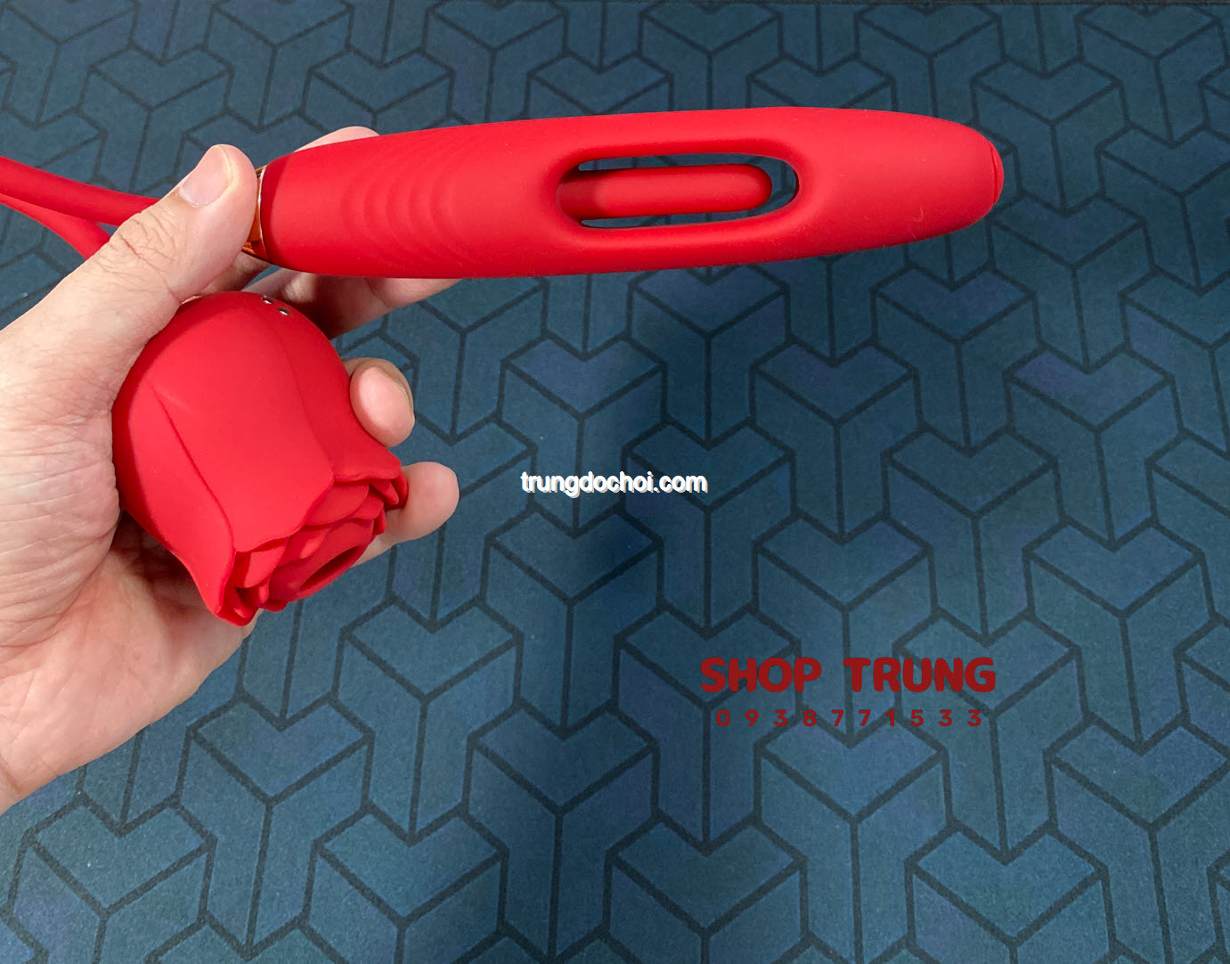 Hoa Hồng Rung Hút Đa Năng Sextoy Kích Thích Tận Đỉnh