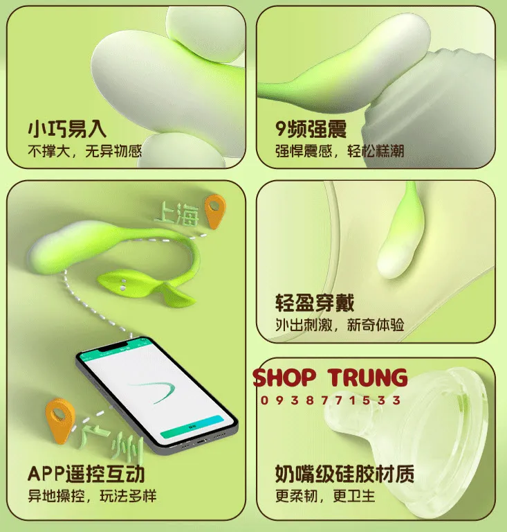 Trứng Rung Yeain Spring Buds Bluetooth Thoải Mái Kích Thích