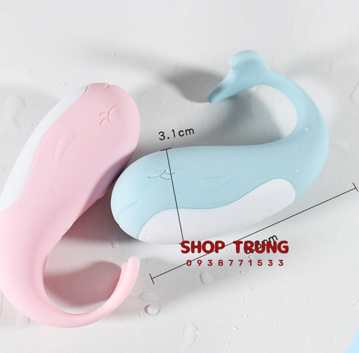 Trứng Rung Cá Heo Mini Kích Thích Thăng Hoa Tê Tái