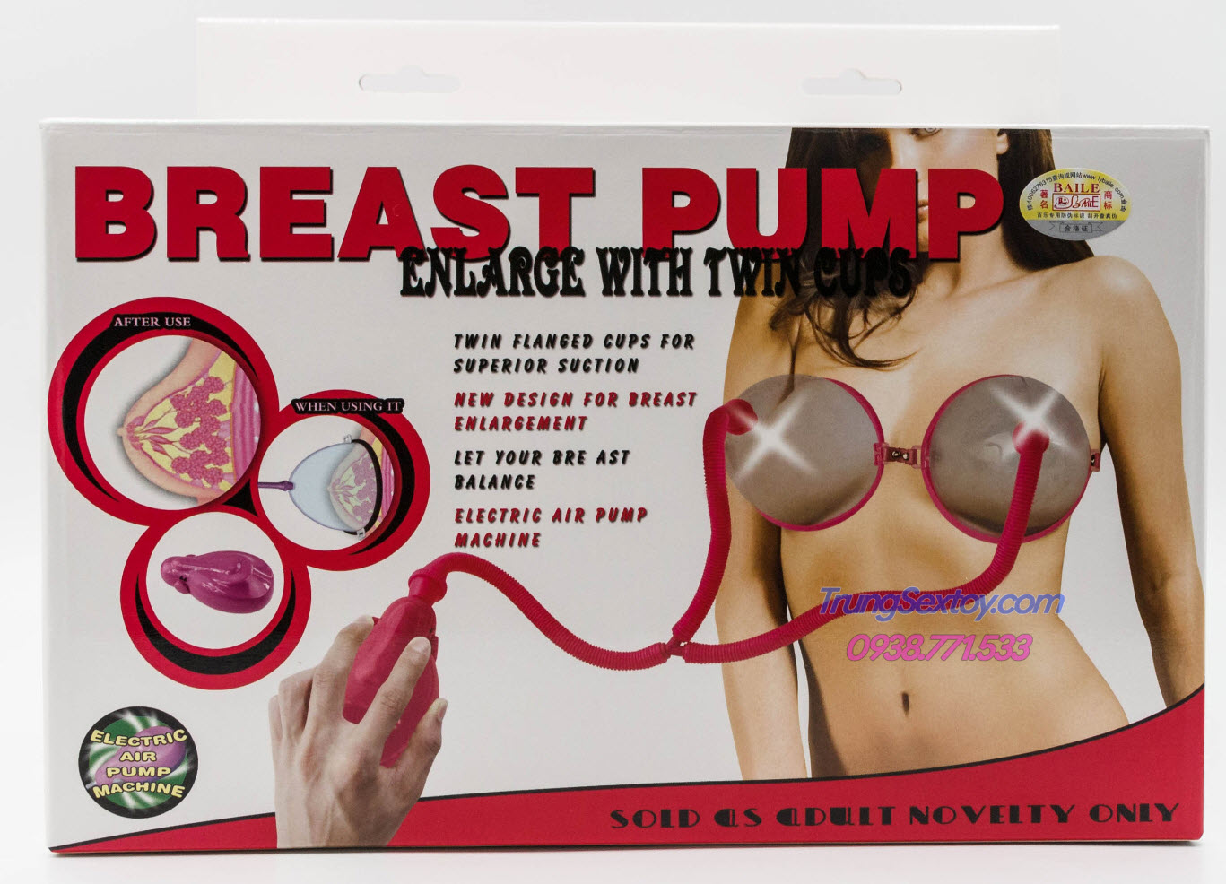 Máy tập ngực nữ tăng kích thước vòng 1 hiệu quả an toàn