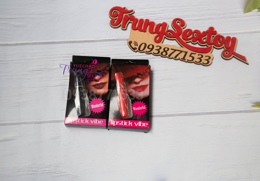Sextoy son môi rung ngụy trang tinh tế tiện lợi giá tốt