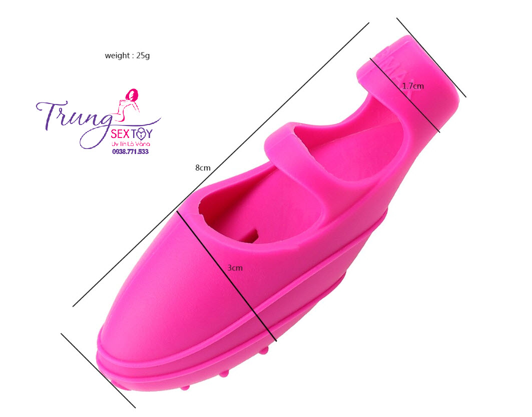 Ngón tay rung mini kích thích mạnh mẽ cảm xúc phê say