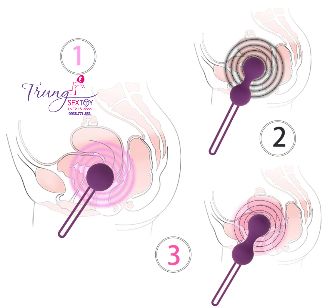 Bóng Kegel tập co thắt âm đạo tăng khoái cảm Bóng Kegel tập co thắt âm đạo tăng khoái cảm