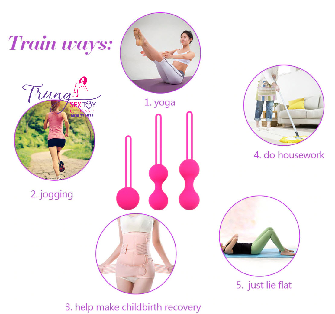 Bóng Kegel Co Thắt Âm Đạo Sướng Mê Cho Nữ Tăng Khoái Cảm