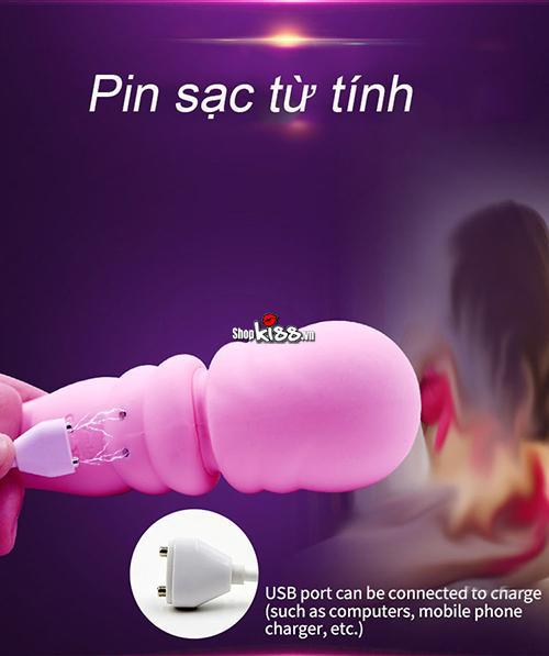 Chày rung Nalone Jane 2 đầu siêu mềm mại kích thích