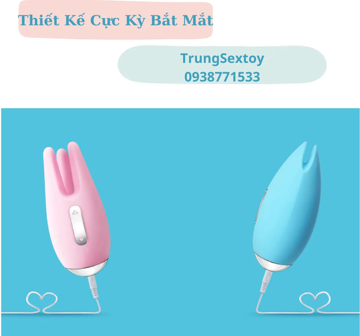 Máy Rung Kích Thích Nhũ Hoa Và Âm Đạo Svakom Cookie &amp; Candy Chính Hãng