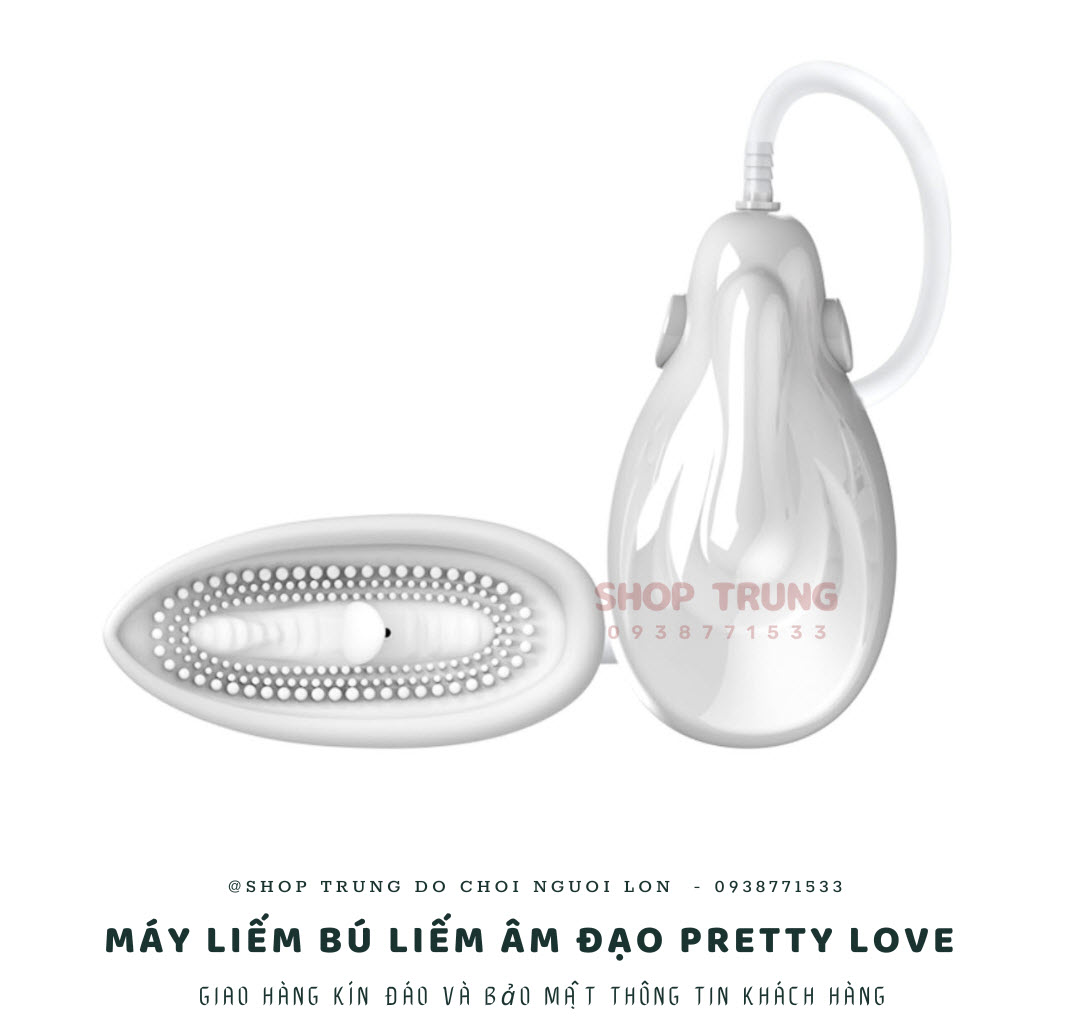 Máy liếm Pretty Love âm đạo massage hút kích thích cảm giác