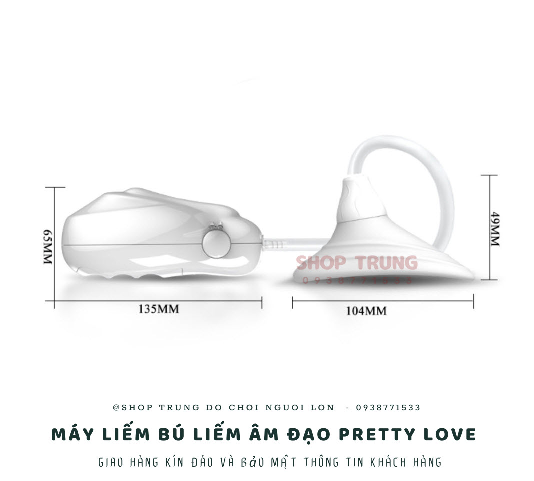 Máy liếm Pretty Love âm đạo massage hút kích thích cảm giác