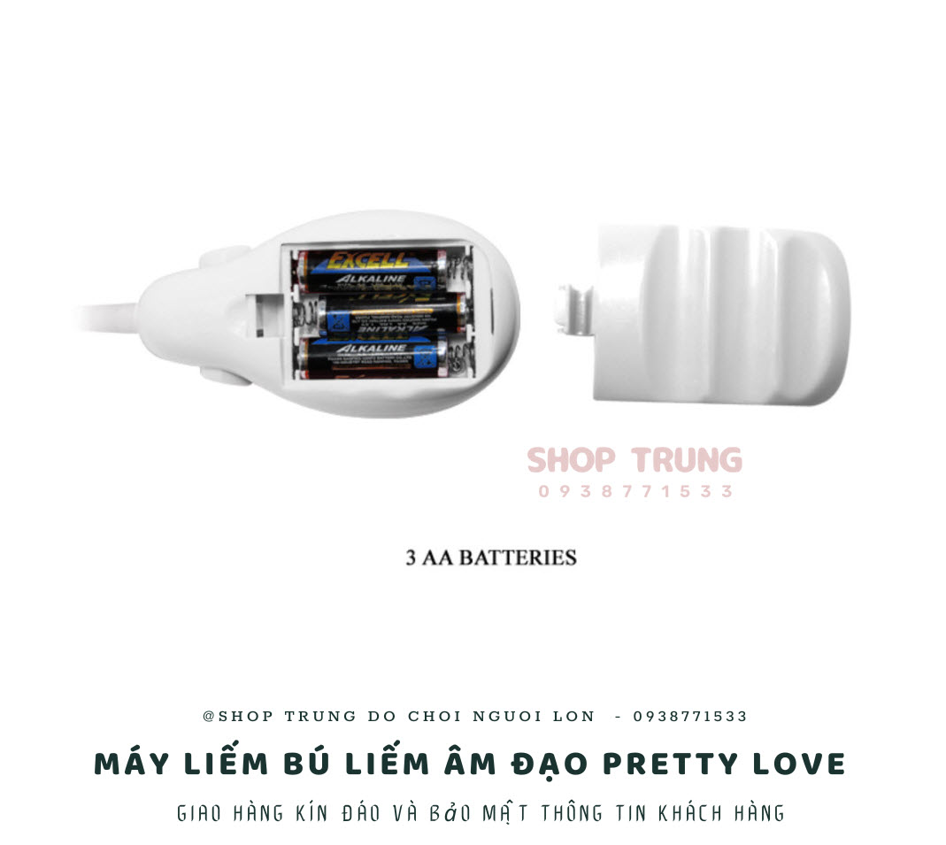 Máy liếm Pretty Love âm đạo massage hút kích thích cảm giác
