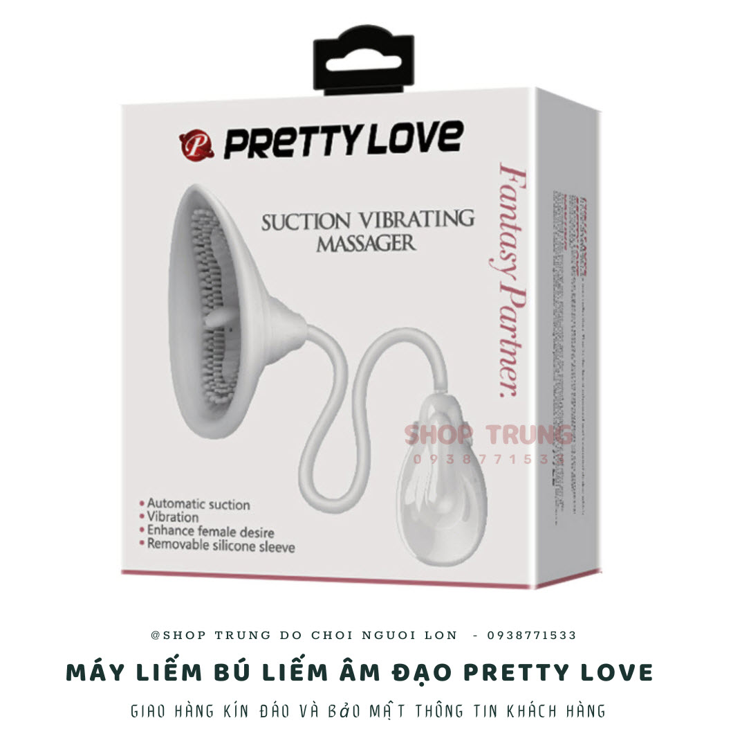 Máy liếm Pretty Love âm đạo massage hút kích thích cảm giác