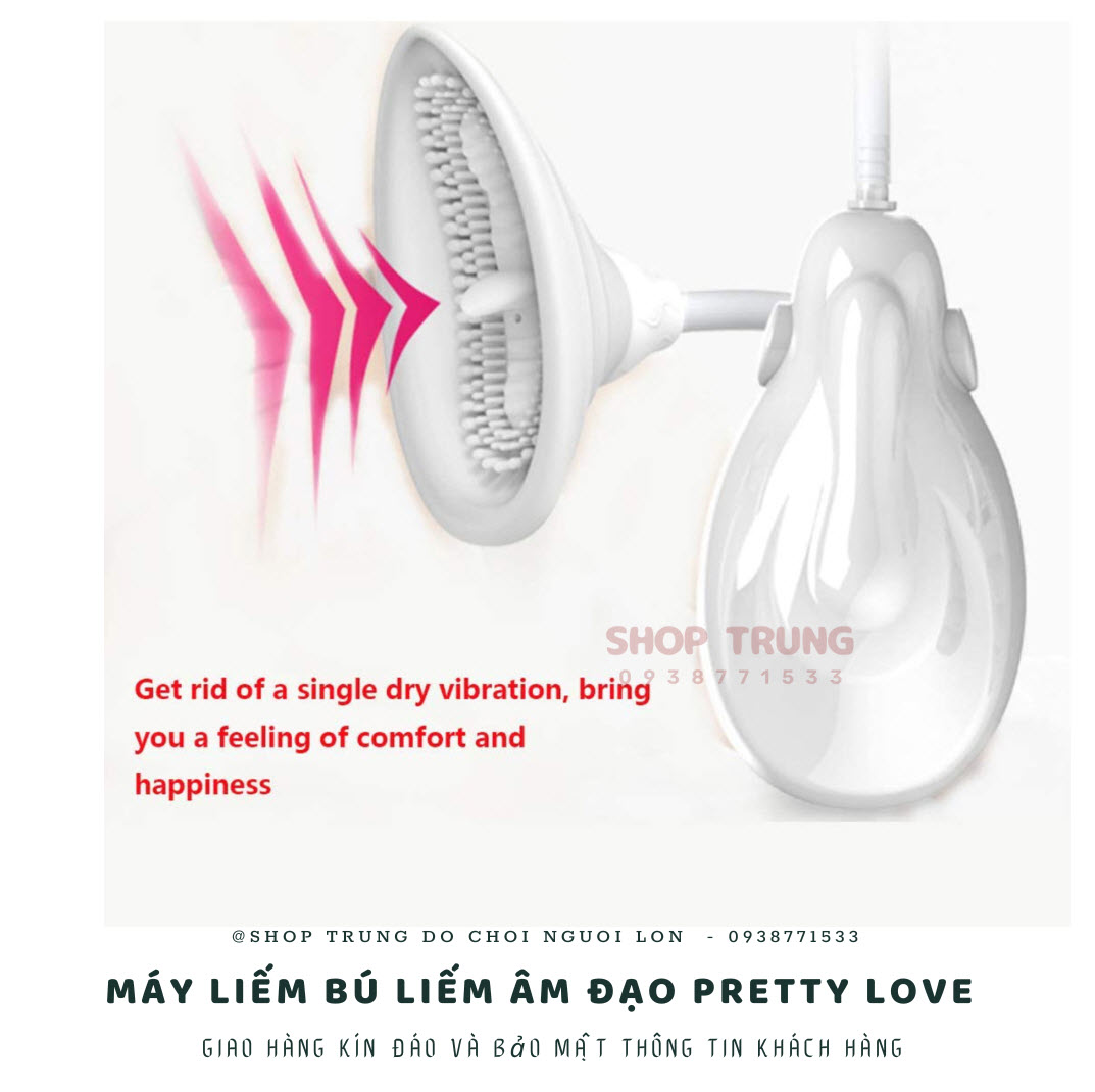 Máy liếm Pretty Love âm đạo massage hút kích thích cảm giác