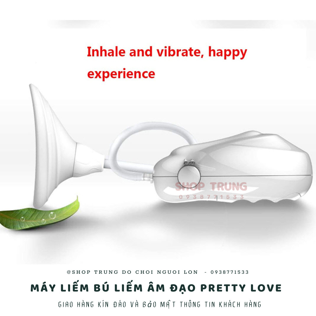 Máy liếm Pretty Love âm đạo massage hút kích thích cảm giác