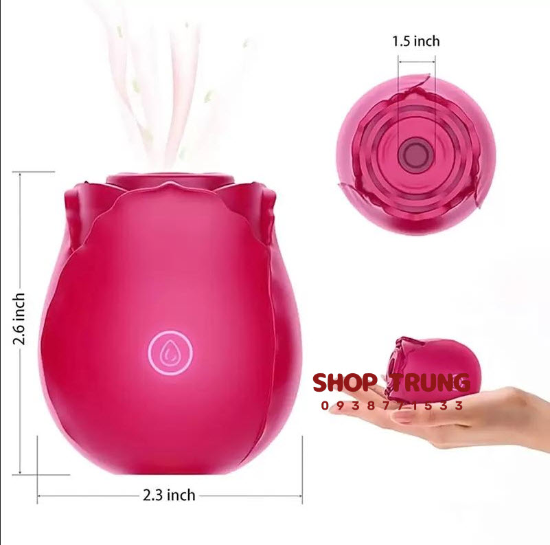 Máy rung Omysky điểm G hoa hồng siêu kích thích cảm giác Máy rung Omysky điểm G hoa hồng siêu kích thích cảm giác