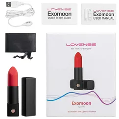 Son Môi Có Rung Exomoon Hàng Chính Hãng Lovense