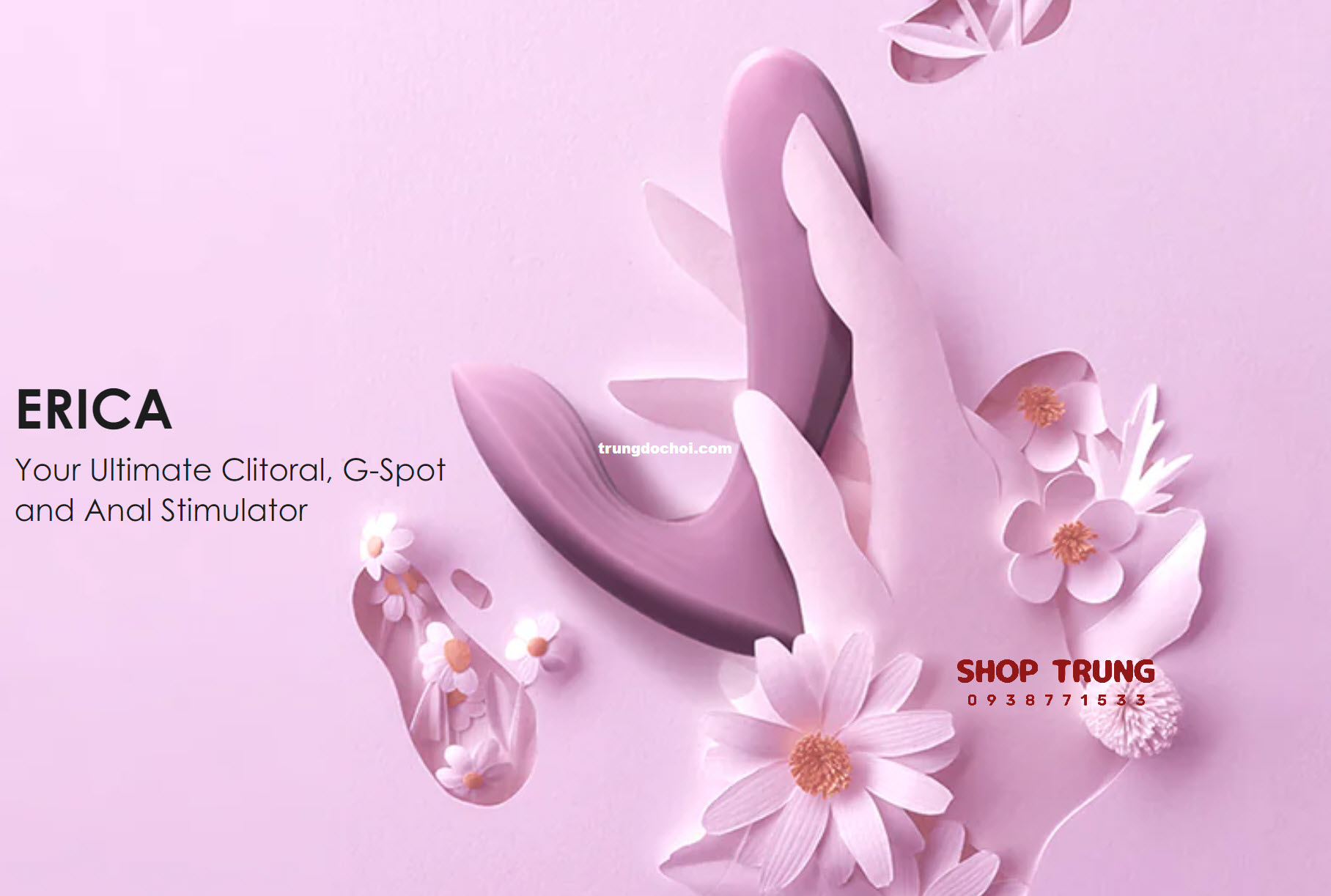 Máy Rung Svakom Erica Đỉnh Cao Tăng Cảm Xúc, Khuyến Mãi Hot