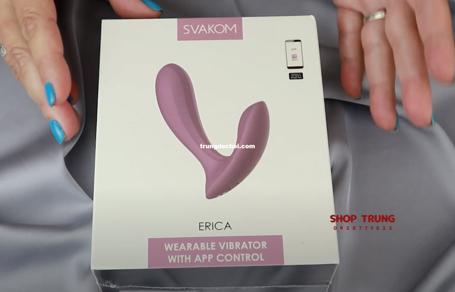 Máy Rung Svakom Erica Đỉnh Cao Tăng Cảm Xúc, Khuyến Mãi Hot