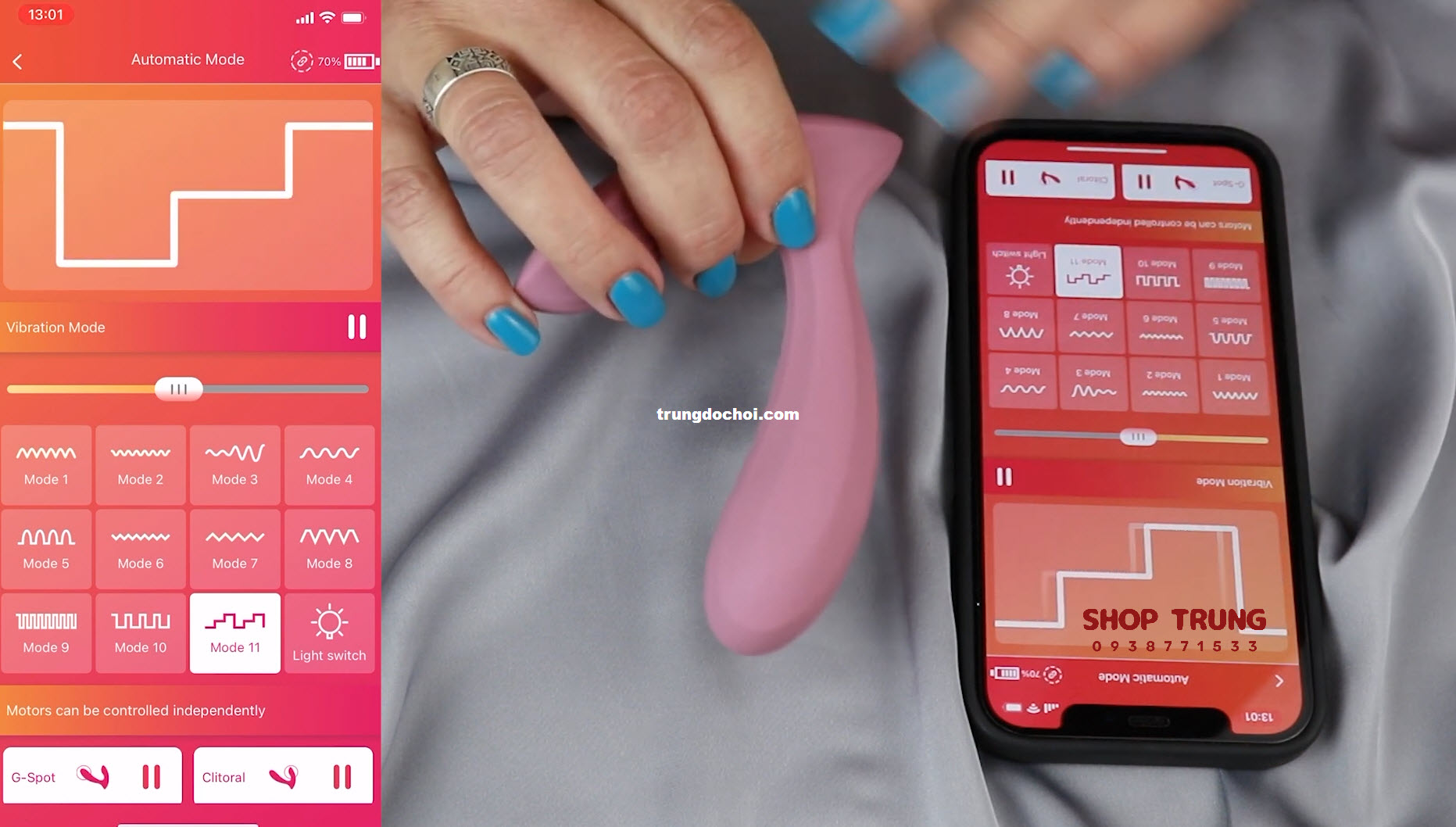 Máy Rung Svakom Erica Đỉnh Cao Tăng Cảm Xúc, Khuyến Mãi Hot