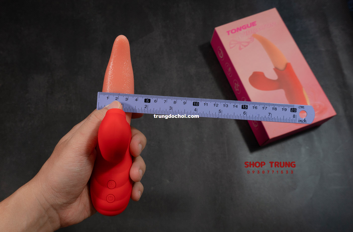 Lưỡi Rung Bú Mút 10 Chế Độ Mạnh Mẽ Đánh Thức Điểm G