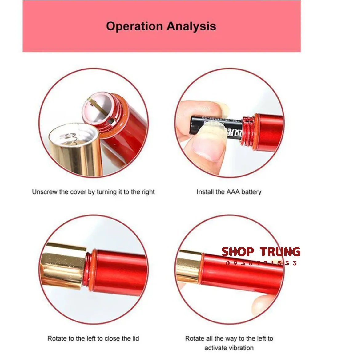 Cọ Trang Điểm Rung Ngụy Trang Cao Cấp Tăng Khoái Cảm