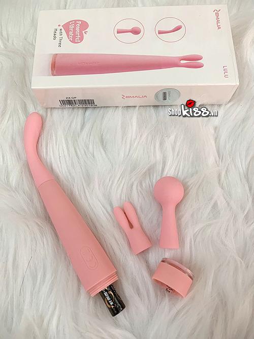 Zemalia Lulu G-Spot 3-Head Silicone Massage Wand