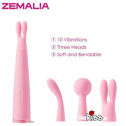 Zemalia Lulu G-Spot 3-Head Silicone Massage Wand