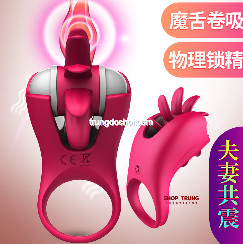 Vòng Rung Lưỡi Xoay 360 Độ Kích Thích Tinh Tế Thỏa Mãn Vòng Rung Lưỡi Xoay 360 Độ Kích Thích Tinh Tế Thỏa Mãn