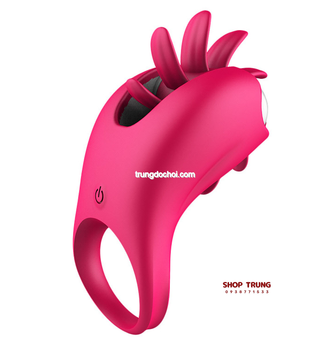 Vòng Rung Lưỡi Xoay 360 Độ Kích Thích Mạnh Mẽ Âm Đạo