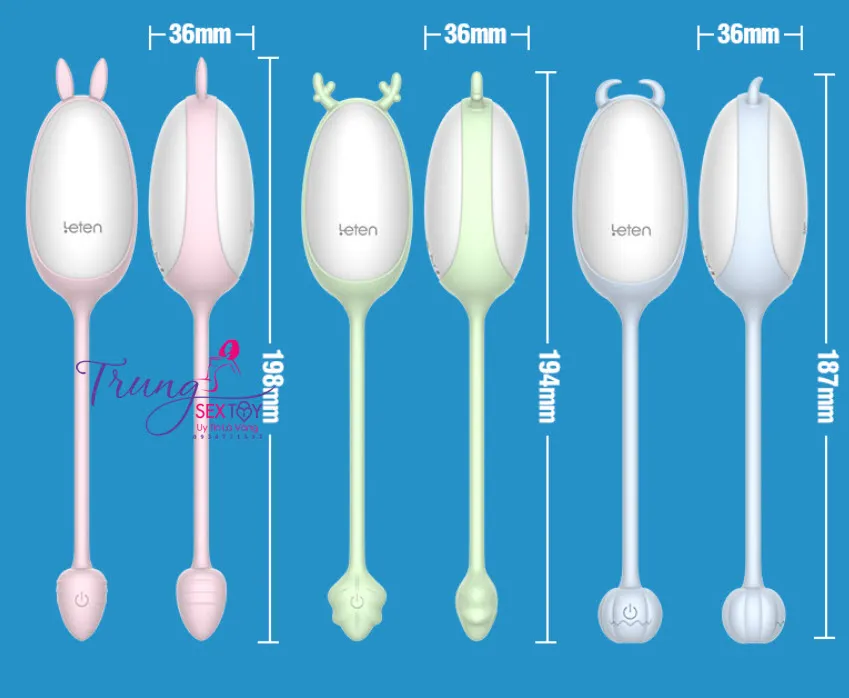 Máy Rung Nữ Leten Cute Dễ Thương Kích Thích Điểm G