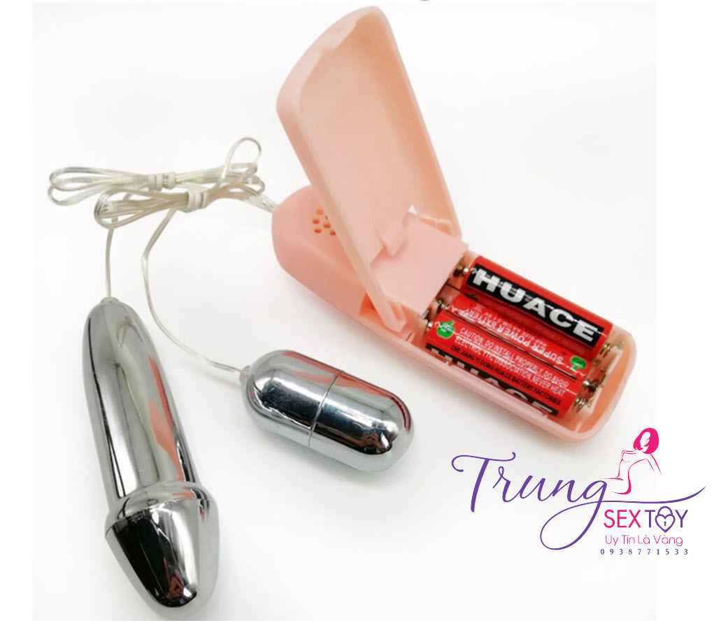 Trứng Rung Inox 2 Cục Kích Thích Sung Sướng Tình Dục