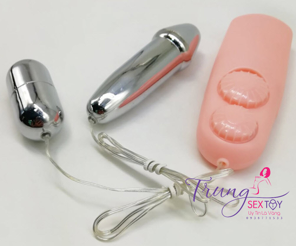 Trứng Rung Inox 2 Cục Kích Thích Sung Sướng Tình Dục