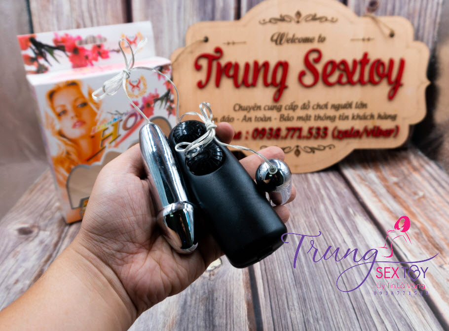 Trứng Rung Inox 2 Cục Kích Thích Sung Sướng Tình Dục