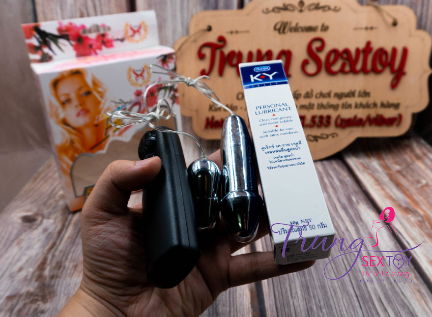 Trứng Rung Inox 2 Cục Kích Thích Sung Sướng Tình Dục