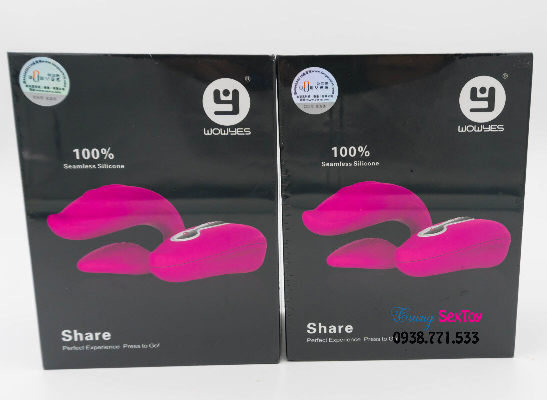 Trứng rung Wowyes điểm G cực mạnh tăng khoái cảm dễ dùng