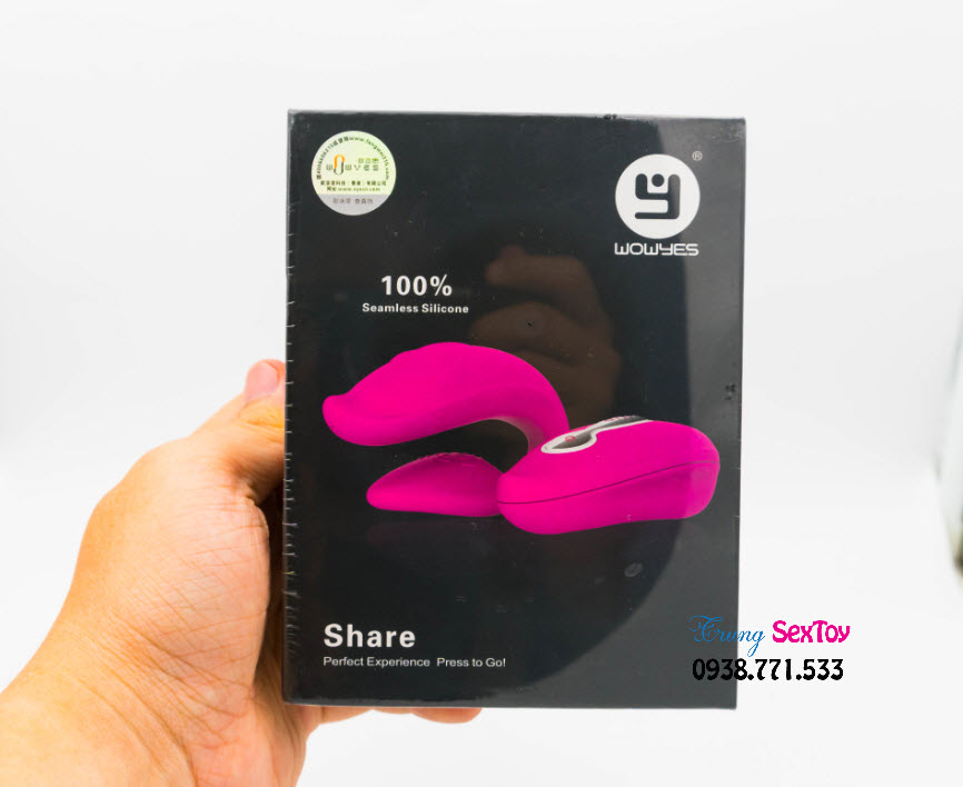 Trứng rung Wowyes điểm G cực mạnh tăng khoái cảm dễ dùng