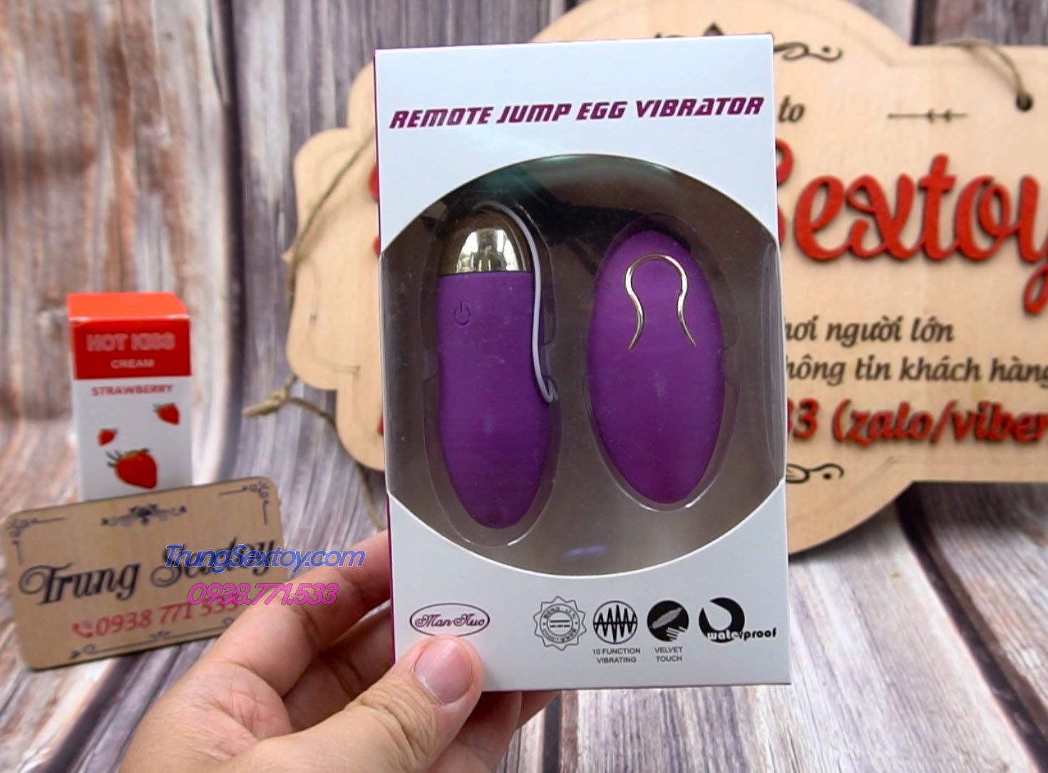 Trứng Rung Không Dây Siêu Mạnh Cho Cặp Đôi, Khuyến Mãi Hot