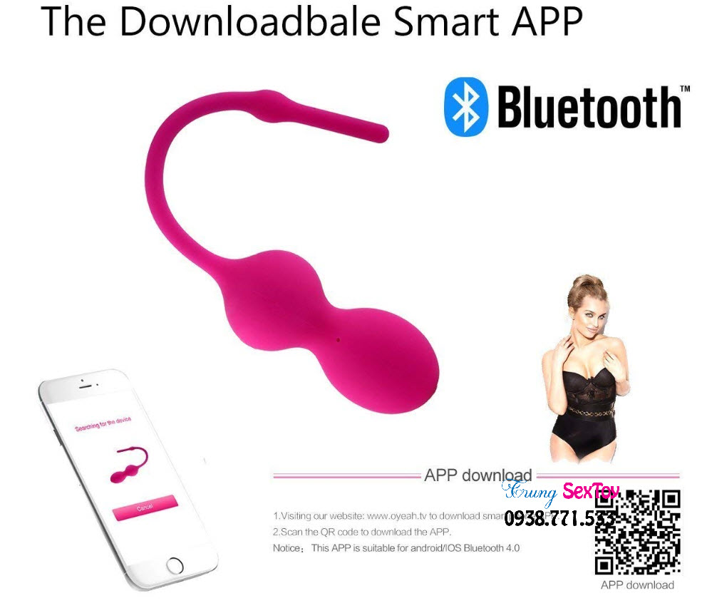 Trứng Rung Magic Kegel tăng khoái cảm cho phái đẹp thăng hoa