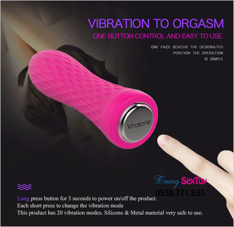 Trứng rung Nalone Ian siêu mạnh khoái cảm đỉnh cao hấp dẫn