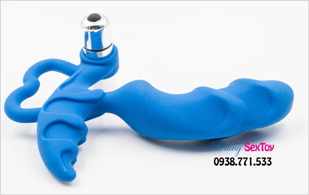 Handheld Silicone Anal Stimulator Gay Passion Toy