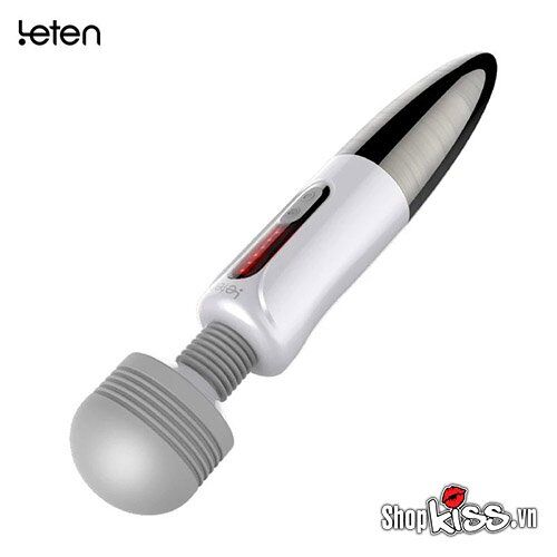 Chày rung Leten Lightning cao cấp 5 chế độ, sạc USB