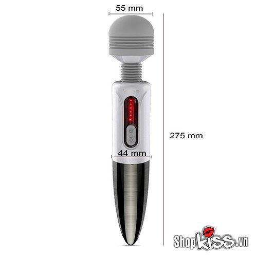 Chày rung Leten Lightning cao cấp 5 chế độ, sạc USB