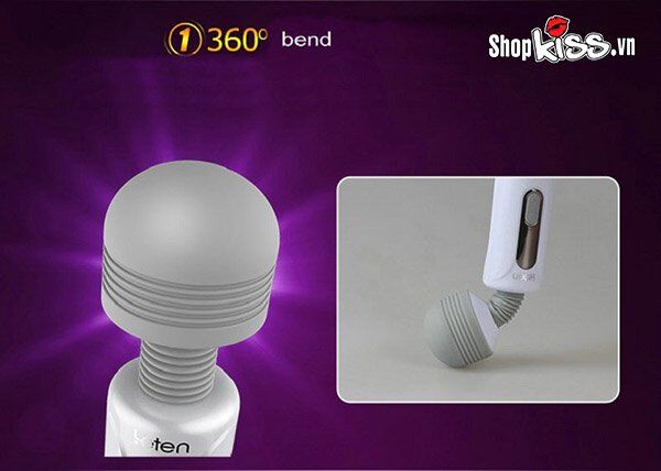 Chày rung Leten Lightning cao cấp 5 chế độ, sạc USB