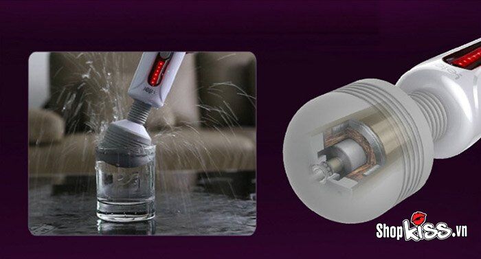 Chày rung Leten Lightning cao cấp 5 chế độ, sạc USB