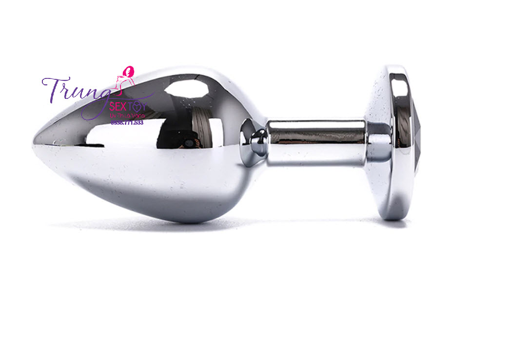 Phích cắm hậu môn thép sơn cảm xúc Kích thích tận tâm