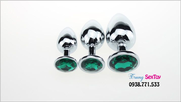 Phích cắm hậu môn thép sơn cảm xúc Kích thích tận tâm