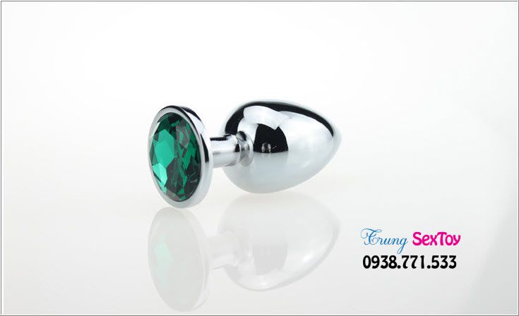 Phích cắm hậu môn thép sơn cảm xúc Kích thích tận tâm