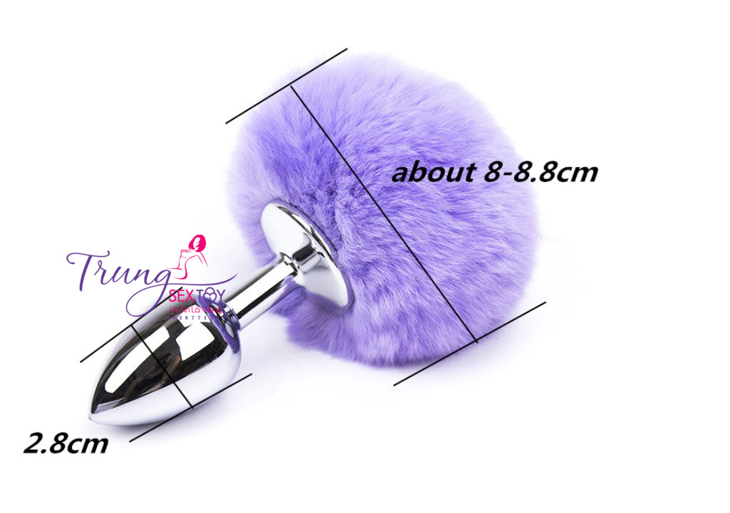 Đuôi thỏ kích thích hậu môn đồ chơi tình dục chất lượng cao