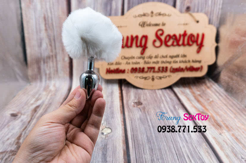 Đuôi thỏ kích thích hậu môn đồ chơi tình dục chất lượng cao