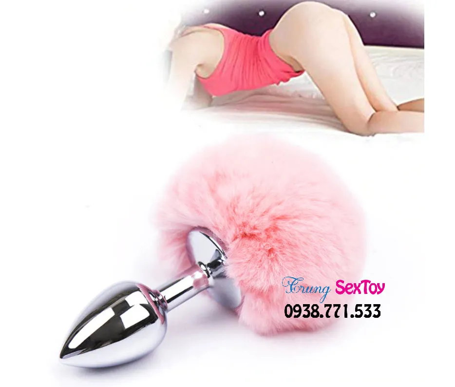 Đuôi thỏ kích thích hậu môn đồ chơi tình dục chất lượng cao