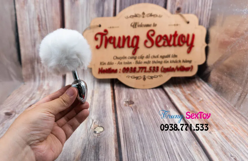 Đuôi thỏ kích thích hậu môn đồ chơi tình dục chất lượng cao