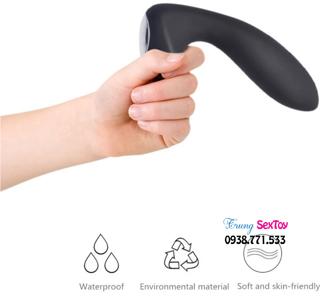 Dụng cụ kích thích hậu môn rung điều khiển từ xa siêu phê Dụng cụ kích thích hậu môn rung điều khiển từ xa siêu phê